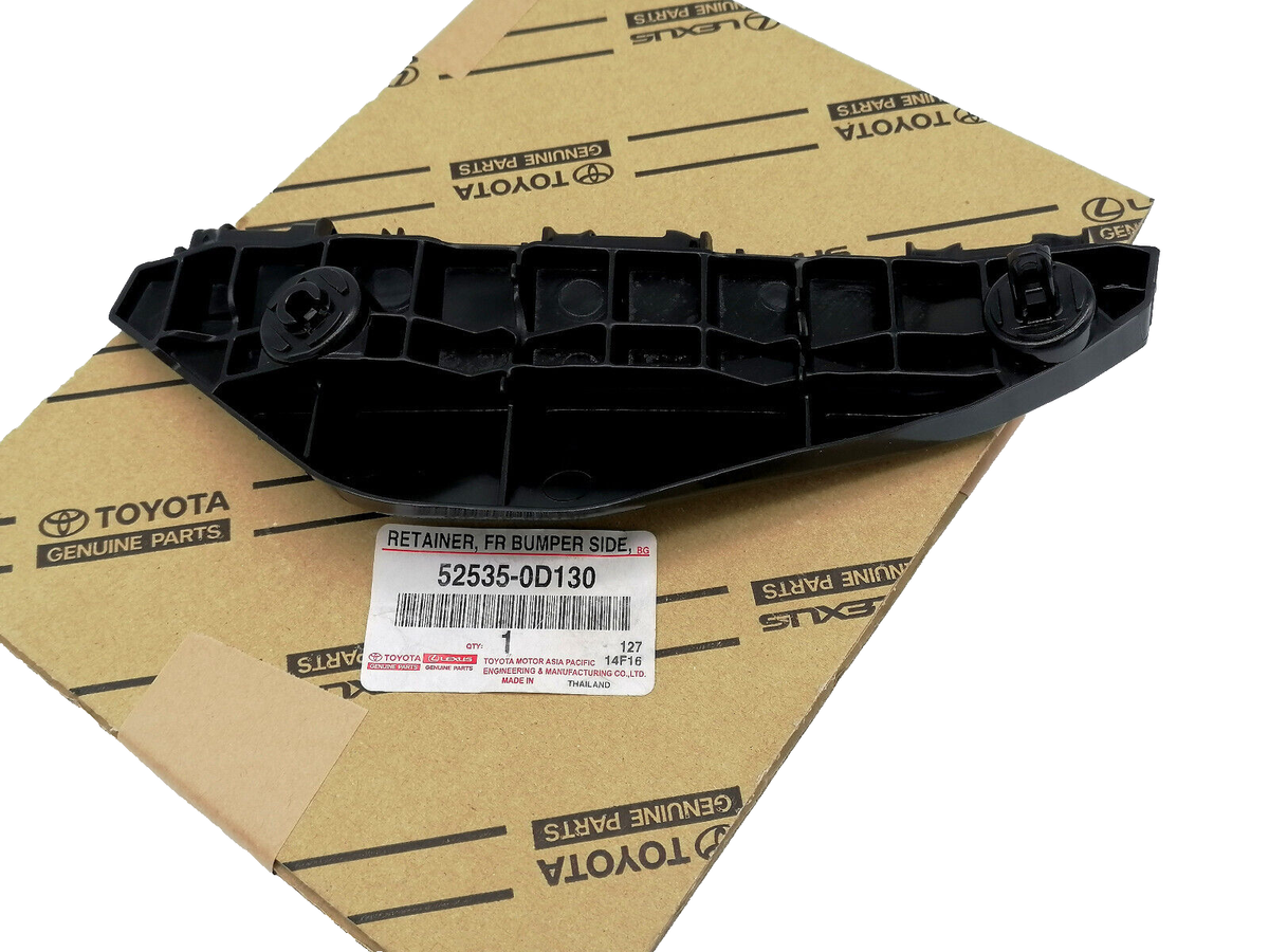 525350D130 For Toyota YARIS RH Retainer front bumper New Genuine