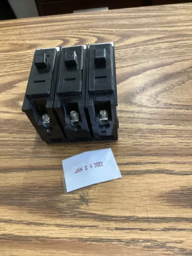 Westinghouse QBHW1020 1P 20 AMP 120-240V CIRCUIT BREAKER Used (lot Of 3)