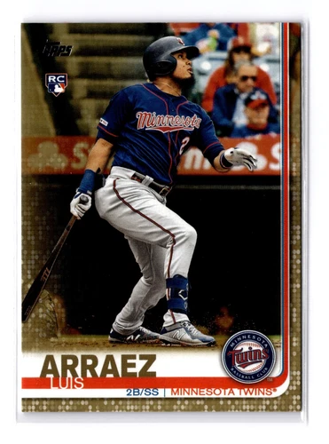 2019 Topps Update Series Luis Arraez Gold /2019 #US247 (RC) Twins Padres