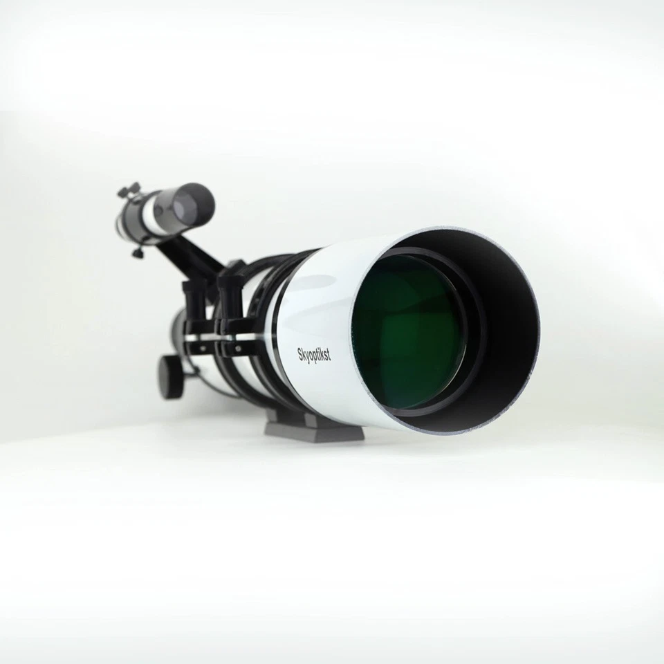 Telescopio refractor acromático 102 mm F5.9 OTA con un par de anillos telescópicos Foto 4 de 4