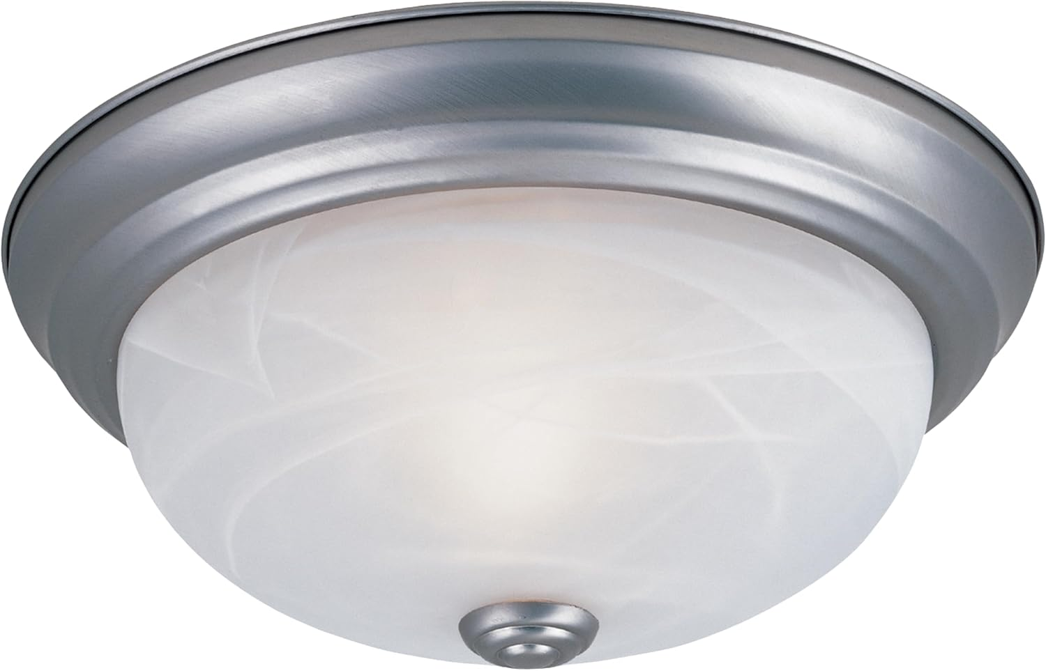 2-Light Flush Mount Ceiling Light, 11 Inch Lighting Fixture for Kitchen, Bedroom
