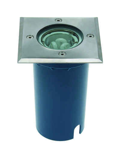 Led Bodeneinbaustrahler Eckig Edelstahlring IP67 Fuer GU10 Led Leuchte-image