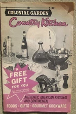 1970 Colonial Garden Country Kitchen Catalog Foods Gifts Cookware SSPB