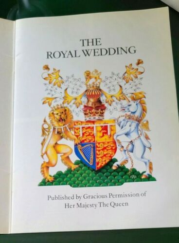 1986 THE ROYAL WEDDING Official Souvenir Book ~ Prince Andrew and Sarah Ferguson - Picture 9 of 12
