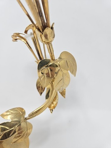 Kerzenhalter Austrian Crystal Delight Blume Schmetterling 24K vergoldet launisch - Bild 6 von 9