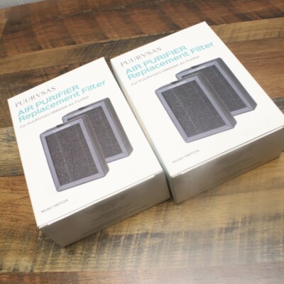 Puurvsas HM703A Filter for Puurvsas HM669A Air Purifier 2-Pack x 2 (4 total)