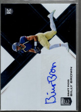 A8242- 2017 Elite Draft Picks Draft Picks Autographs #255 Billy Brown Auto NM-MT