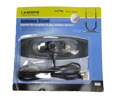 Cisco Linksys AS2TNC Antenna Stand for TNC Connectors, Brand NEW