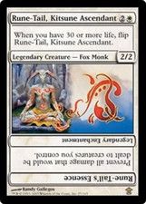 Rune-Tail, Ascendant Kitsune / Rune-Tail ENGLISH SP magic mtg