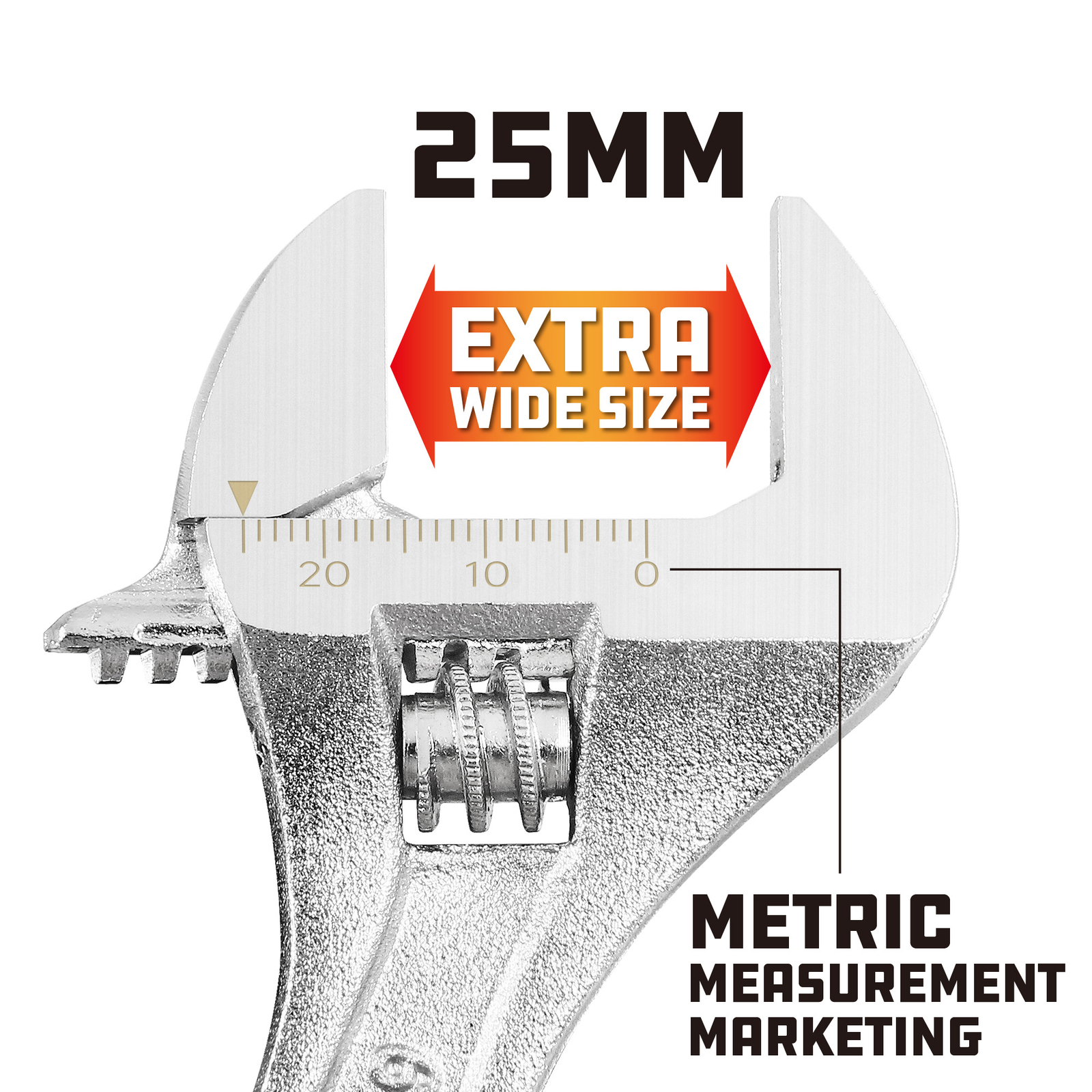 Powerbuilt 6 Inch Adjustable Wrench - 644040 | eBay