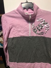 Victoria Secret  s PINK Neck 1/4 Zip Sweater Women  s Size M