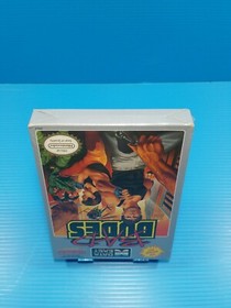 Brand New, Factory sealed. H-Seam, Bad Dudes Nintendo NES game. Good condition!