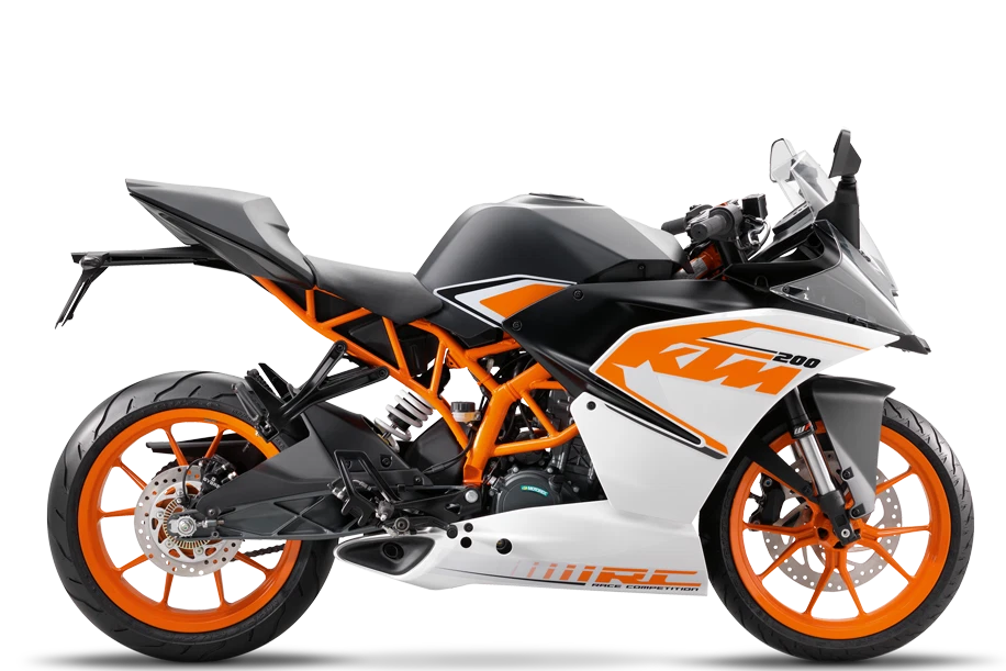KTM RC 125 200 250 390 2014 2020 STREET FAIRING template 1 1 scale