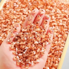 100PCS Mini Capybara Decor Resin Tiny capybaras for Crafts Micro Miniature Ca...