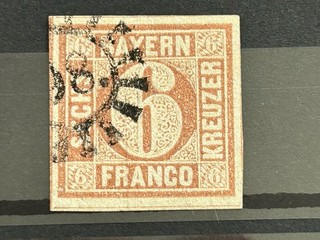 Bayern Mi Nr. 4 I gestempelt .
