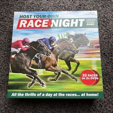 Game.  Host Your Own Horse Race Night - 32 Races - DVD Game (23250)