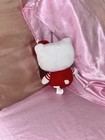 Sanrio Hello Kitty Plush Stuffed Cat Doll Red/White With Clothes & Bow — photo 2