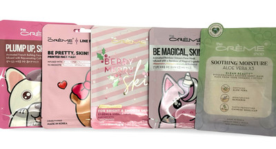 THE CREME SHOP Face Mask Sheet Mask YOU CHOOSE Mix & Match 5 Varieties