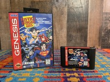 Justice League Task Force (Sega Genesis, 1995) Box No Manual