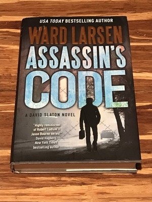 Assassin's Code by Ward Larsen Signed 1st Edition Autographed Hardback Book 2017
