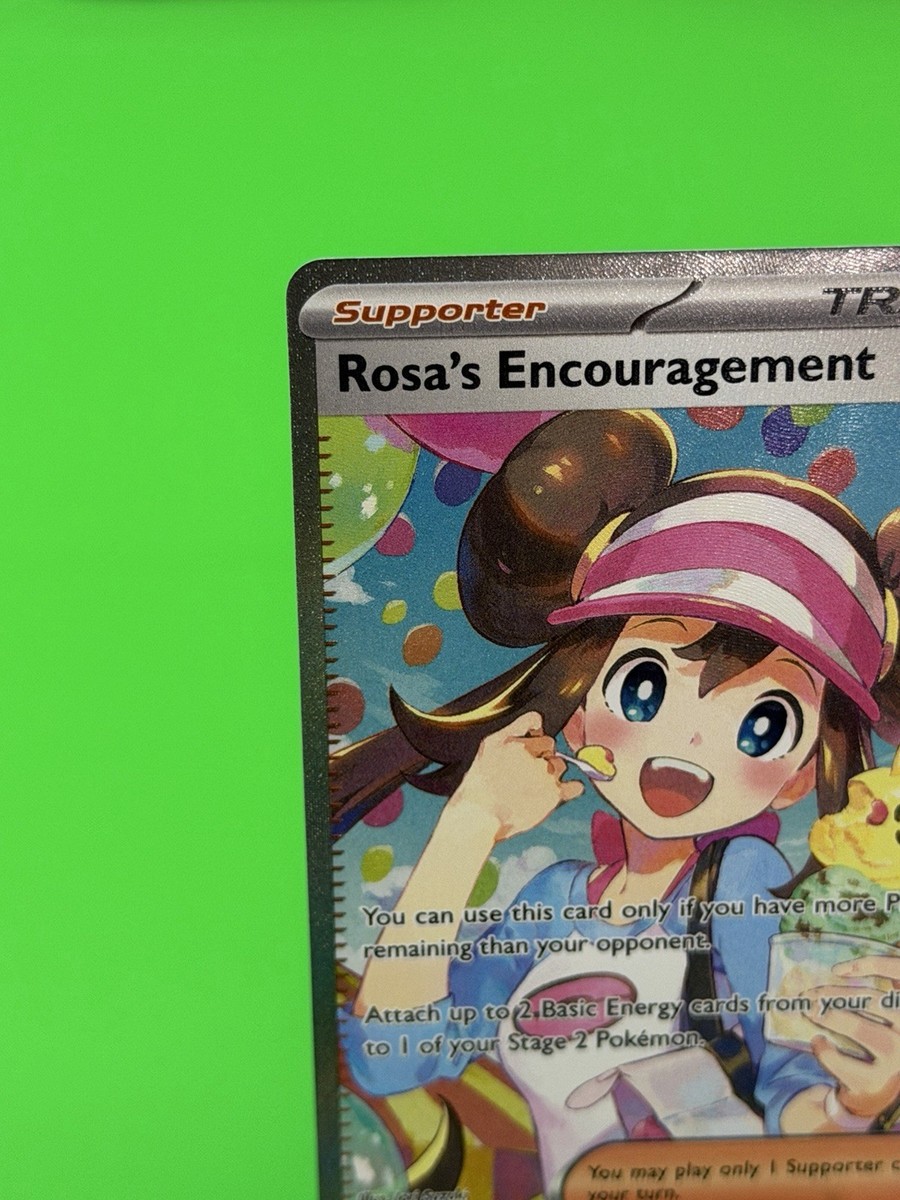 Pokemon Rosa's Encouragement Mega Evolution Perfect Order SIR 123