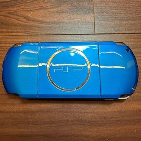 [ Excellent + ] Sony PSP 3000 Vibrant Blue Tested Game Console w/ Battery #34