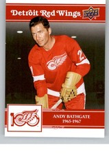 Andy Bathgate 2025-26 Upper Deck Red Wings Centennial #25 Detroit NHL ID:153276