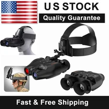 Head Mounted Night Vision Goggles 5X FHD Infrared Binoculars for Outdoor Hunting