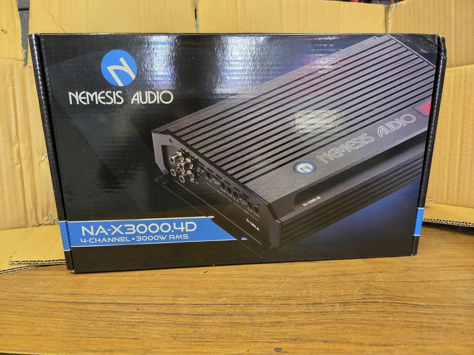 Nemesis Audio NA-X3000.4D 4 Channel Amplifier Amplificador 4 canales 2980 watts