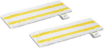 Kärcher Universal Bodentuchset Easyfix, 2 Saugstarke Bodentücher Aus Hochwertige