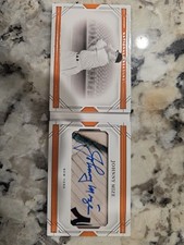 2020 Panini National Treasures 03/15 Johnny Mize Cut Signature Booklets Card