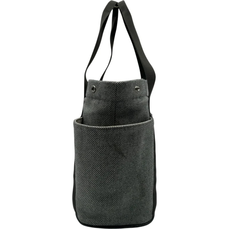 HERMES Mother's Bag Animaux Nattes Gray Cotton Tote #OKB2069 image 3