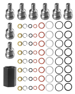 #ad High Pressure Oil Rail Ball Tube Socket Oil Rail Leak Repair Kit for 2003 201... $65.76