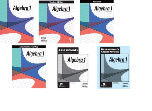 BJU Press -   Algebra 1 Subject Kit, 4th ed. 549782
