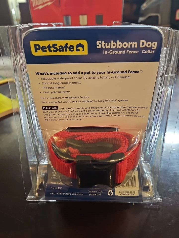 Collar sistema cerca tierra perro obstinado PetSafe - PRF27519 caja abierta  Foto 2 de 3