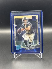 2023 Panini Clearly Donruss Rated Rookie Blue /99 Jake Haener #63 Rookie RC🔵