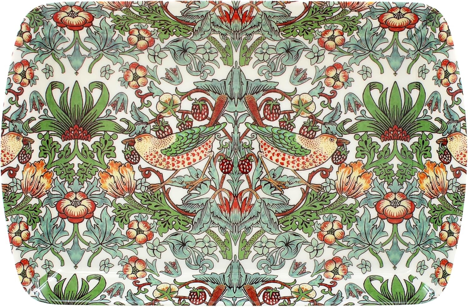 The Leonardo Collection William Morris Strawberry Thief Small Tray For Serving