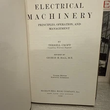 Electrical Machinery - By, Terrell Croft