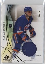 2024-25 SP Game Used Legends Gold Premium Memorabilia /25 Pat LaFontaine HOF 7b2