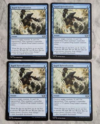 Rapid Hybridization (PLAYSET) | MTG TDC | Instant Creature Removal Pongify Frog