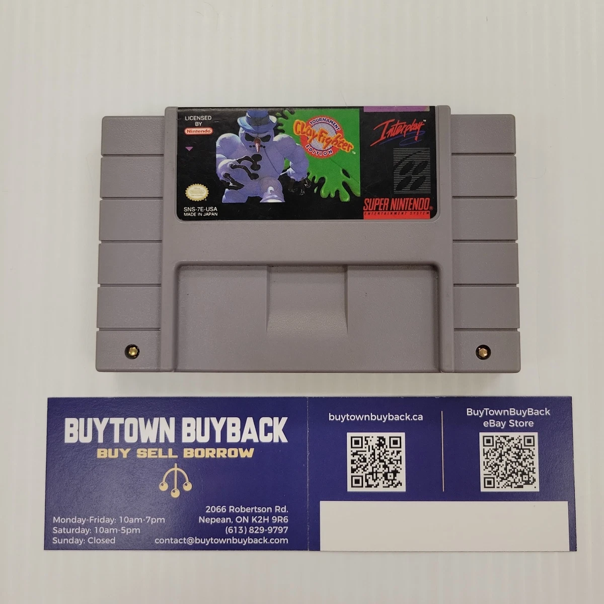 Clay Fighter Nintendo SNES Video Games for sale | eBay