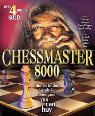 Chessmaster 8000 PC CD learn how to play master computer strategy board game!