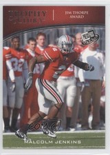 2009 Press Pass Trophy Club Malcolm Jenkins Malcom Jenkins #55 0b5