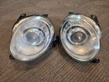 OEM Fiat 500 Left Driver Right Passenger Headlight Pair Set 05182428AD 05182429A