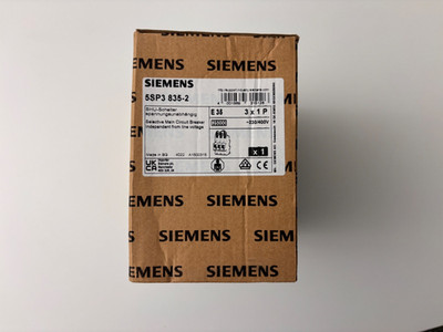 Siemens SLS Schalter 5SP3 835-2 -neu-