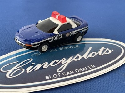 Tyco Hot Wheels Gotham Police Department Slot Car Camaro Z28 GPD Tested Working