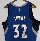 Karl-Anthony Towns Signed 2015-16 Timberwolves Mitchell & Ness NBA Jersey BAS