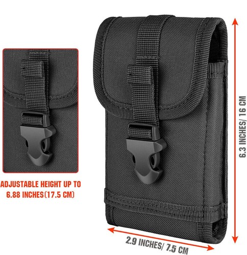 Funda táctica del ejército militar Molle cinturón bolsa billetera teléfono celular bolsa estuche - Imagen 12 de 16