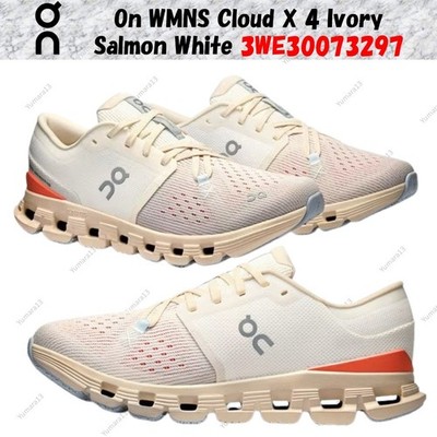 On WMNS Cloud X 4 Ivory Salmon White 3WE30073297 Damengröße