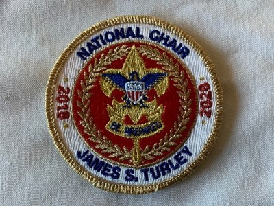 2018 BSA National Chair James S Turley Patch